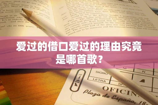 爱过的借口爱过的理由究竟是哪首歌？