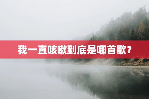 我一直咳嗽到底是哪首歌？