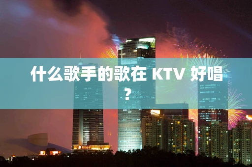 什么歌手的歌在 KTV 好唱？