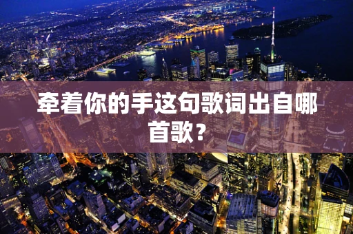 牵着你的手这句歌词出自哪首歌？