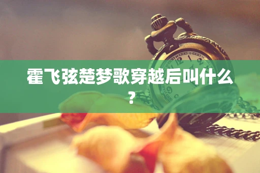 霍飞弦楚梦歌穿越后叫什么？