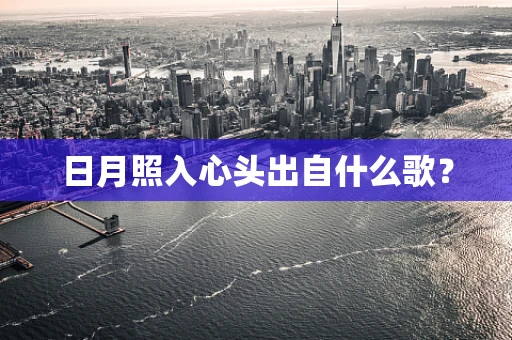 日月照入心头出自什么歌？