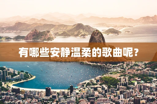 有哪些安静温柔的歌曲呢？
