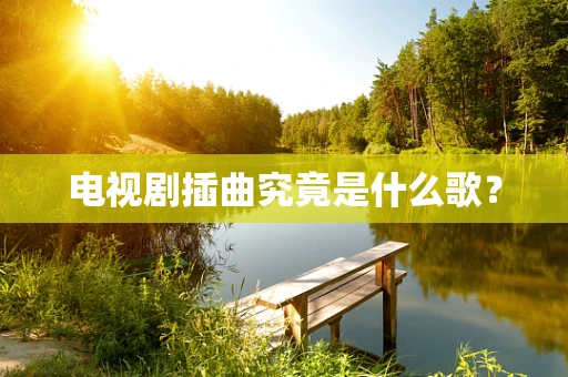 电视剧插曲究竟是什么歌？