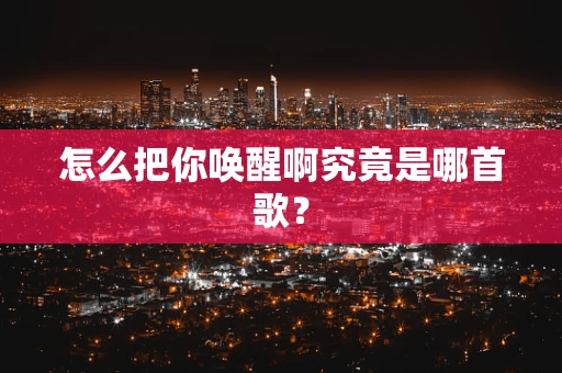 怎么把你唤醒啊究竟是哪首歌？