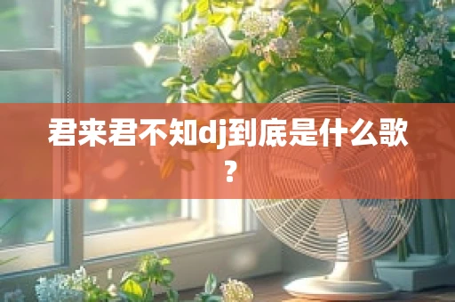 君来君不知dj到底是什么歌？