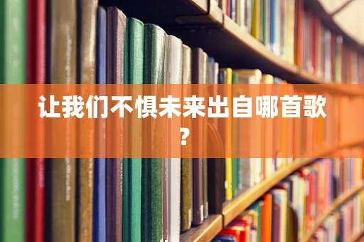 让我们不惧未来出自哪首歌？