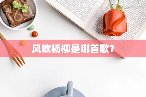 风吹杨柳是哪首歌？