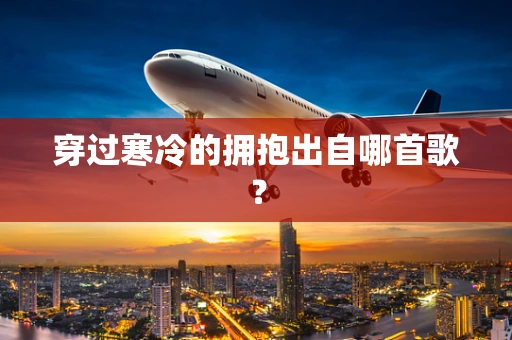穿过寒冷的拥抱出自哪首歌？