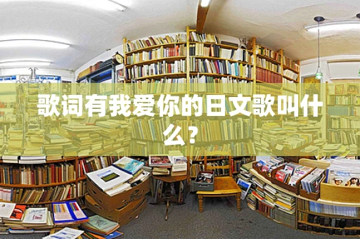 歌词有我爱你的日文歌叫什么？