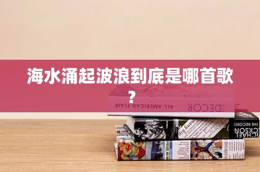 海水涌起波浪到底是哪首歌？