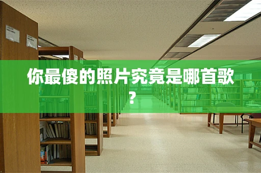 你最傻的照片究竟是哪首歌？