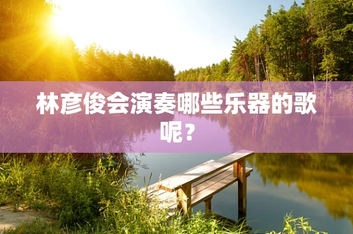 林彦俊会演奏哪些乐器的歌呢？
