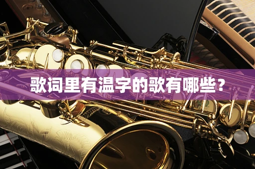 歌词里有温字的歌有哪些？