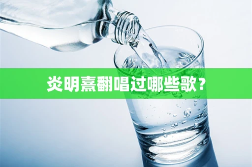 炎明熹翻唱过哪些歌？
