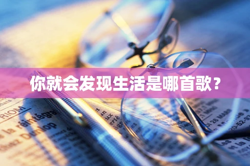 你就会发现生活是哪首歌？