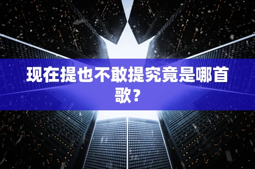 现在提也不敢提究竟是哪首歌？