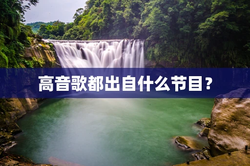 高音歌都出自什么节目？