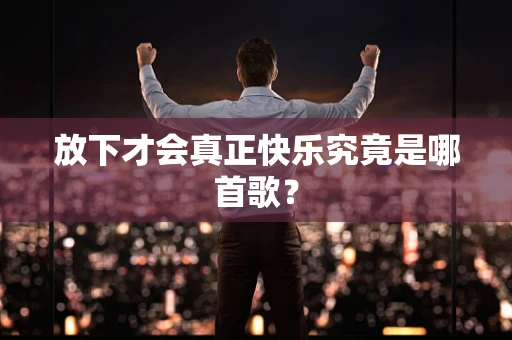 放下才会真正快乐究竟是哪首歌？