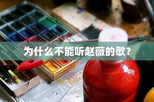 为什么不能听赵薇的歌？