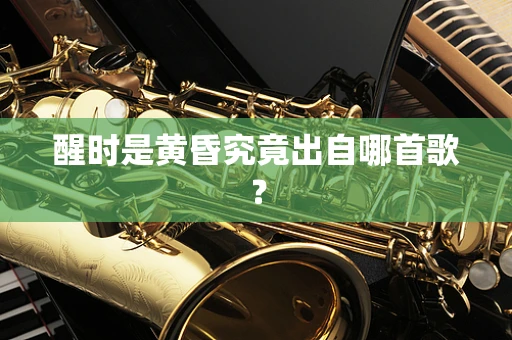 醒时是黄昏究竟出自哪首歌？