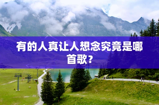 有的人真让人想念究竟是哪首歌？