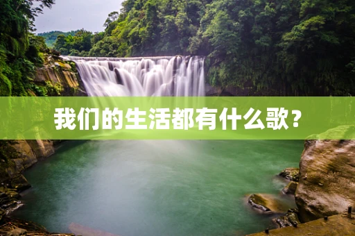 我们的生活都有什么歌？