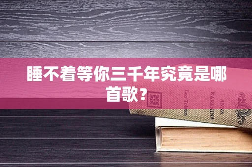 睡不着等你三千年究竟是哪首歌？