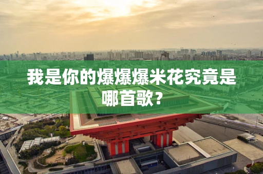 我是你的爆爆爆米花究竟是哪首歌？