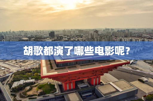 胡歌都演了哪些电影呢？