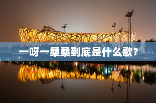 一呀一桑桑到底是什么歌？