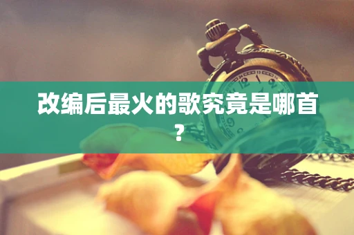 改编后最火的歌究竟是哪首？