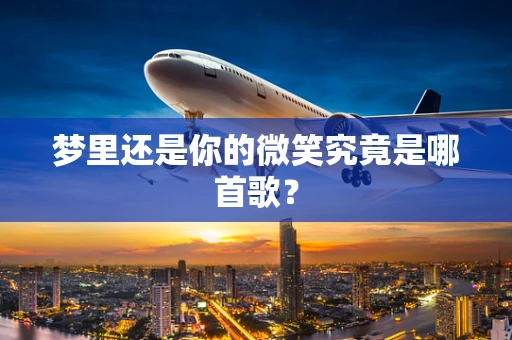 梦里还是你的微笑究竟是哪首歌？