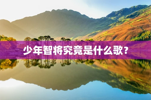 少年智将究竟是什么歌？