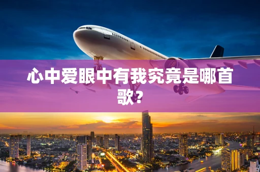 心中爱眼中有我究竟是哪首歌？