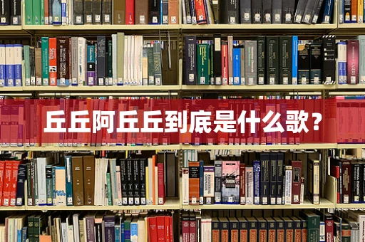 丘丘阿丘丘到底是什么歌？
