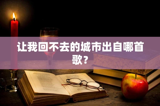 让我回不去的城市出自哪首歌？