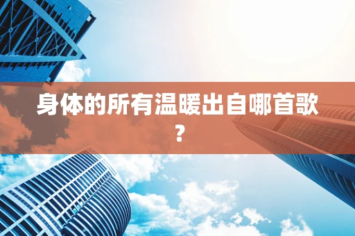 身体的所有温暖出自哪首歌？