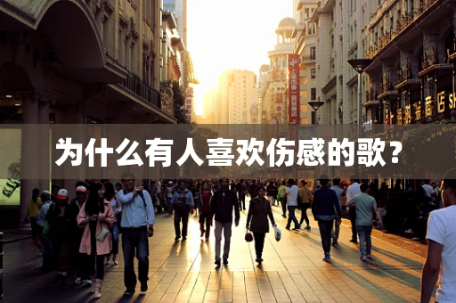 为什么有人喜欢伤感的歌？