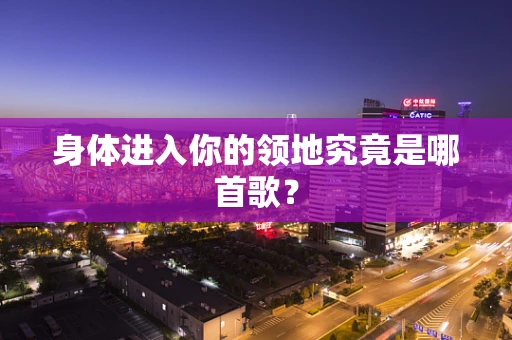 身体进入你的领地究竟是哪首歌？