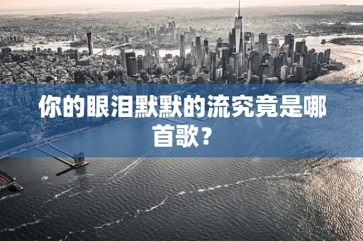 你的眼泪默默的流究竟是哪首歌？
