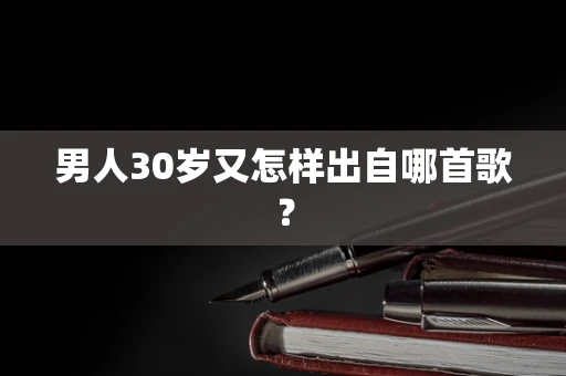 男人30岁又怎样出自哪首歌？