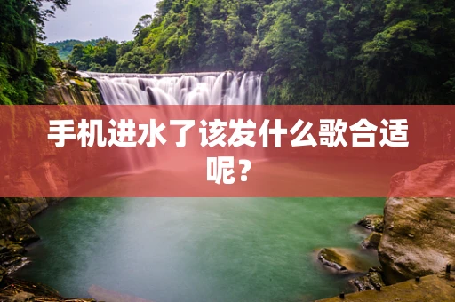 手机进水了该发什么歌合适呢？