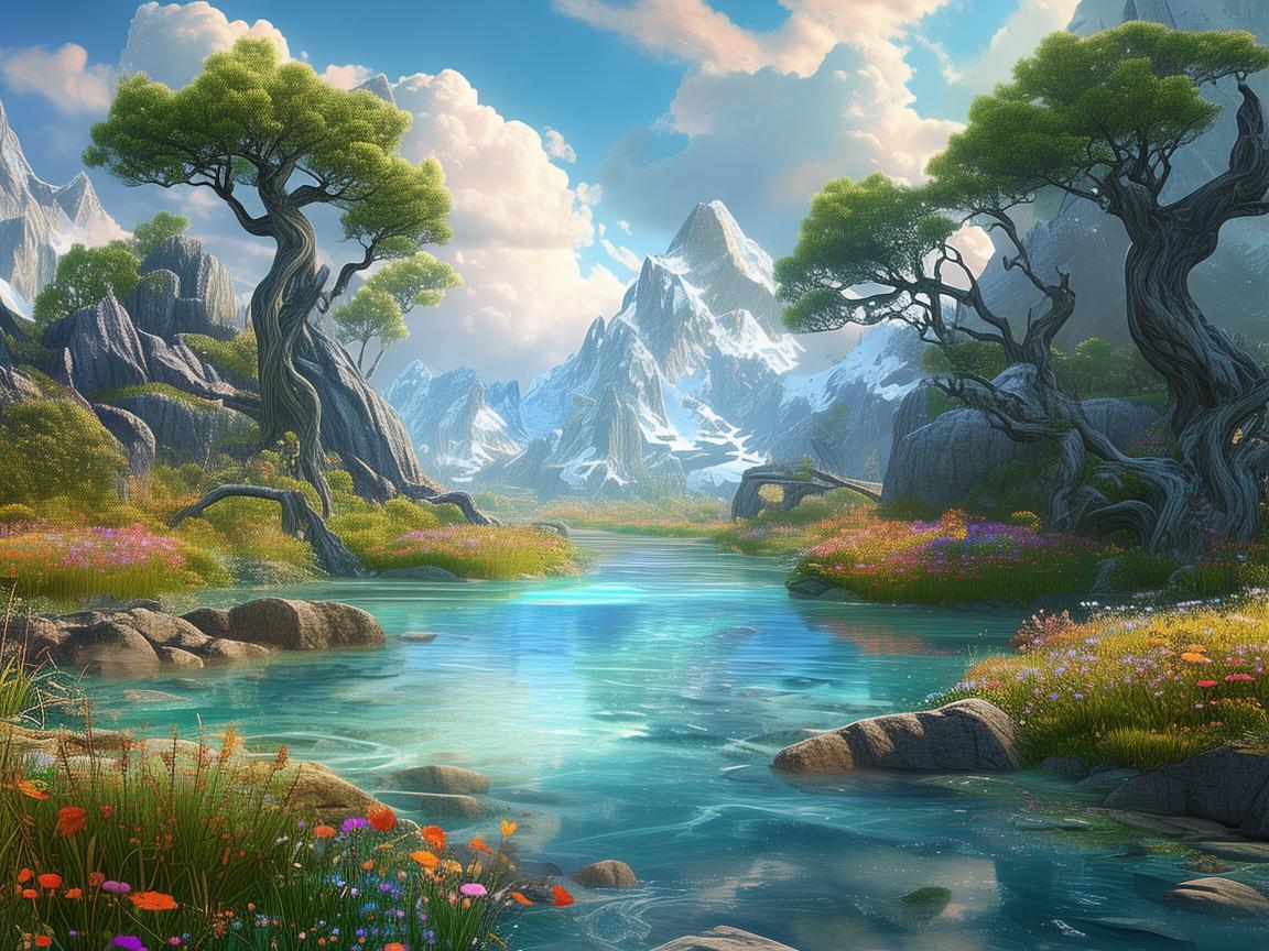 天堂里有个小河流究竟是哪首歌？