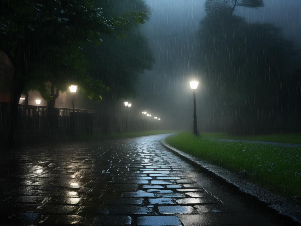 昨晚下雨这句歌词出自哪首歌？