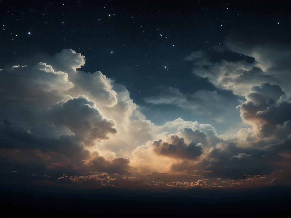 夜空的云彩发光究竟是哪首歌？